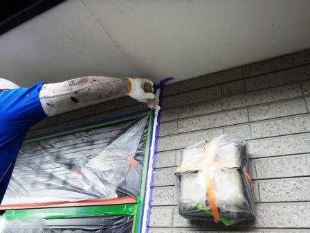 大治町　淡いグリー系　和風住宅　外壁塗装　施工例　シーリング工事　イメージ